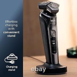 9800 Rechargeable Wet & Dry Electric Shaver with Quick Clean Pod, Travel Case