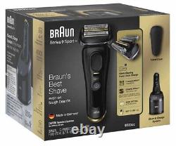 BRAUN Series 9 Sport + Wet & Dry Rechargeable Black