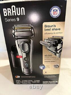 Braun 9295CC Series 9 Wet & Dry Mens Electric Shaver withClean & Charge Station