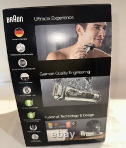 Braun 9295CC Series 9 Wet & Dry Mens Electric Shaver withClean & Charge Station