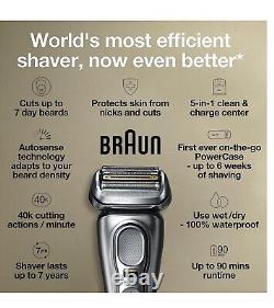 Braun Electric Razor for Men, Waterproof Foil Shaver, Series 9 Pro 9477cc