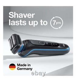 Braun Series 5 5018s Wet & Dry Shaver Blue (3 Shavers)