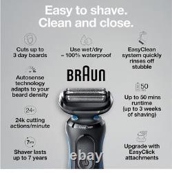 Braun Series 5 5018s Wet & Dry Shaver Blue (4 Pack)