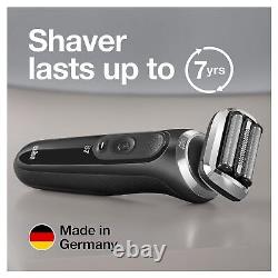 Braun Series 7 7075CC Electric Razor Shaver Wet Dry 360 Flex Hair Trimmer Black