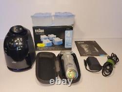Braun Series 7 (790cc-7) Electric Shaver & Clean Charge Station Clean Tested