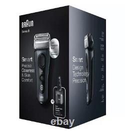 Braun Series 8 Men's Electric Shaver 8453CC Wet & Dry Electric Shaver Black 5in1