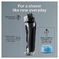 Braun Series 8 Smart Care Wet & Dry Electric Shaver 8467CC Silver