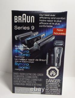 Braun Series 9-9095cc Wet and Dry Foil Shaver for Men with Cleaning Center