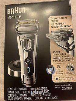 Braun Series 9 9293s Wet and Dry Electric Foil Shaver with Charging Stand