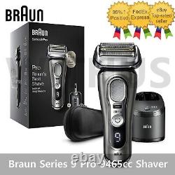 Braun Series 9 Pro 9465cc Cordless Men's Electric Shaver Wet&Dry Graphite