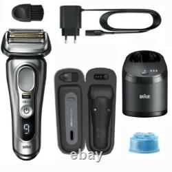 Braun Series 9 Pro 9477cc Electric Shaver with PowerCase Wet & Dry