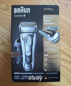 Braun Series 9 Wet/Dry Electric Shaver 9376cc Chrome