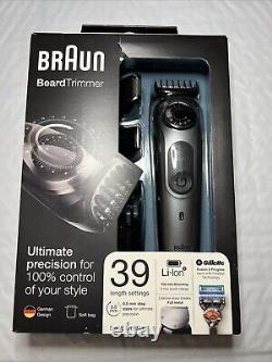 Braun Trimmer Gift Set With Beard Wash, Conditioner, Gillette Razor, Beard Oil