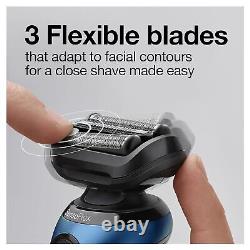 Electric Razor for Men, Wet & Dry Foil Shaver, Rechargeable
