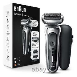 Flex Rechargeable Wet Dry Men's Electric Shaver with Beard Trimmer