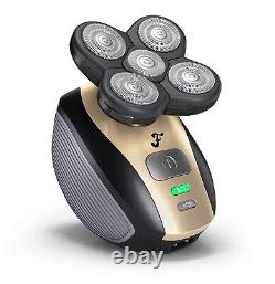 GROOMING Electric Head Hair Shaver Flex Series Replaceable Rotary Blade Wet/Dry