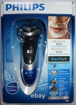NEW IN BOX Philips Norelco AT890 AT880 AquaTouch Wet Dry Electric Razor Shave