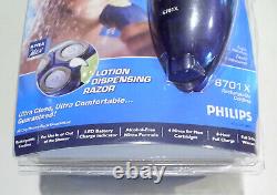 New Philips Norelco Cool Skin Rechargeable 6701X cordless shaver no charger