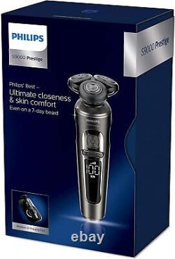 PHILIPS S9000 PRESTIGE Wet & Dry Electric Shaver with Qi Charging Pad, SP9863/14