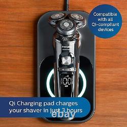 PHILIPS S9000 PRESTIGE Wet & Dry Electric Shaver with Qi Charging Pad, SP9863/14