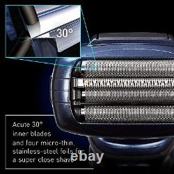 Panasonic Arc4 Electric Razor for Men 4Blade Electric Wet Dry Foil Shaver, Blue