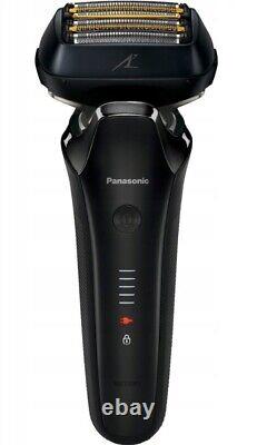 Panasonic ES-LS6A-K Shaver Cleaning Station Rechargeable 6 Blade Razor Wet/Dry