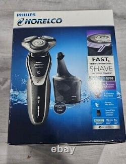 Philips Norelco Electric Shaver 5700 Wet & Dry, S5370/84, with Turbomode