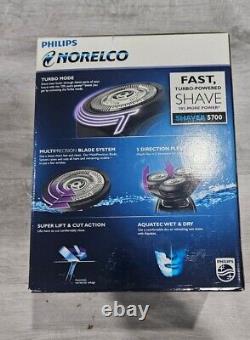 Philips Norelco Electric Shaver 5700 Wet & Dry, S5370/84, with Turbomode