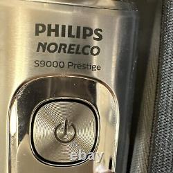 Philips Norelco S9000 Prestige Rechargeable Men's Electric Shaver Silver Used