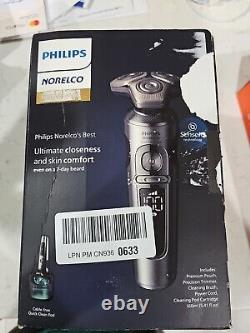 Philips Norelco S9000 Prestige Rechargeable Wet & Dry Shaver SP9841 Open Box