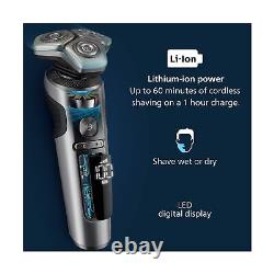 Philips Norelco S9000 Prestige Rechargeable Wet & Dry Shaver with Bonus Set o