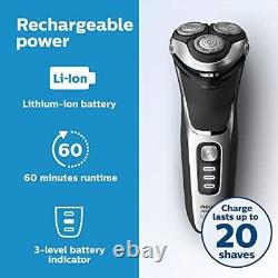 Philips Norelco Shaver 3800, Rechargeable Wet & Dry Shaver with Pop-up Trimmer
