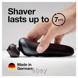 Sensitive Skin Shaver Wet & Dry, Series 6, Smartcare, Black