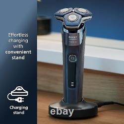 Shaver 7800, Rechargeable Wet & Dry Electric Shaver with Senseiq Technology, Qui