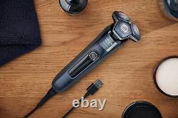 Shaver 7800, Rechargeable Wet & Dry Electric Shaver with Senseiq Technology, Qui