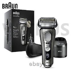Braun Série 9 Pro 9465cc Rasoir électrique sans fil pour hommes Wet&Dry Graphite