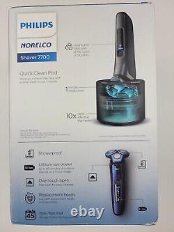 Philips Norelco Rasoir 7700, Rasoir électrique rechargeable humide et sec avec SenseIQ