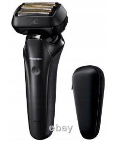 Poste de nettoyage pour rasoir rechargeable Panasonic ES-LS6A-K 6 lames rasoir humide/seche