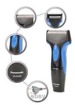 Rasoir Panasonic Wet and Dry ES SA40 K44B pour hommes - Meilleur rasoir corporel à lame unique