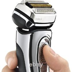 Rasoir électrique Braun pour hommes, rasoir électrique avec tondeuse de précision