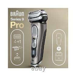 Rasoir électrique Braun pour hommes, série 9 Pro 9465cc rasoir électrique à grille humide et sec