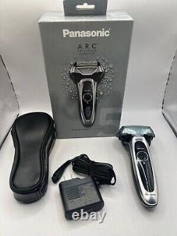 Rasoir électrique Panasonic ARC5 pour hommes avec tondeuse escamotable, humide/sec ES-LV65