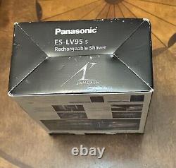 Rasoir électrique Panasonic Arc5 avec nettoyage/chargement automatique, utilisation humide/sèche, argenté