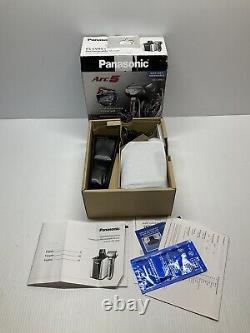 Rasoir électrique pour hommes Panasonic ES-LV65-S Arc5 humide et sec à 5 lames, boîte ouverte