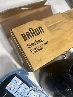 Rasoir électrique sans fil Braun Series 7 Wet Dry avec chargeur et cartouches de recharge