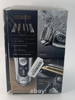 Rasoir électrique sans fil rechargeable pour hommes Braun Series 9 9330S + Tondeuse de précision