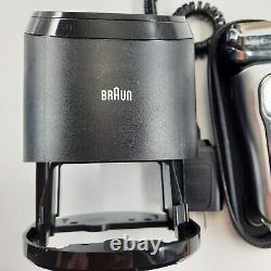 Série 9 9290cc de Braun : Rasoir électrique rechargeable pour hommes, pour utilisation humide et sèche, avec nettoyeur.