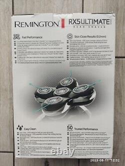 Tondeuse à tête chauve rechargeable Remington RX5 Ultimate Beard Cordless Wet Dry Pro